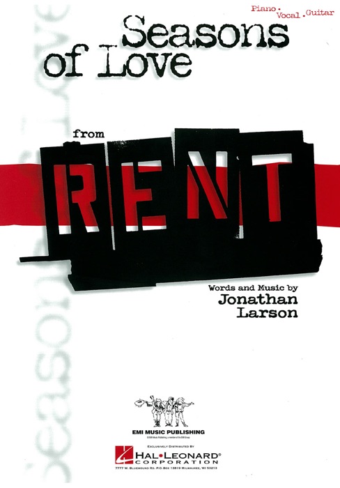 Seasons of Love (from Rent) (Sheet Music)