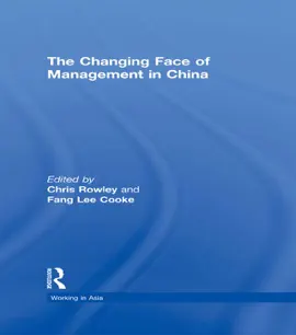The Changing Face of Management in China