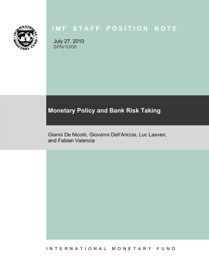 Monetary Policy and Bank Risk-Taking - Giovanni Dell'Ariccia
