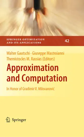 Read: Approximation and Computation Book
