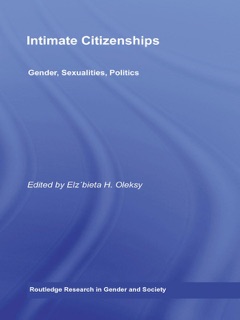 Intimate Citizenships by Elzbieta H. Oleksy