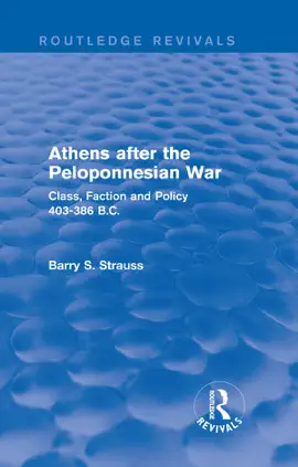 Athens after the Peloponnesian War (Routledge Revivals)