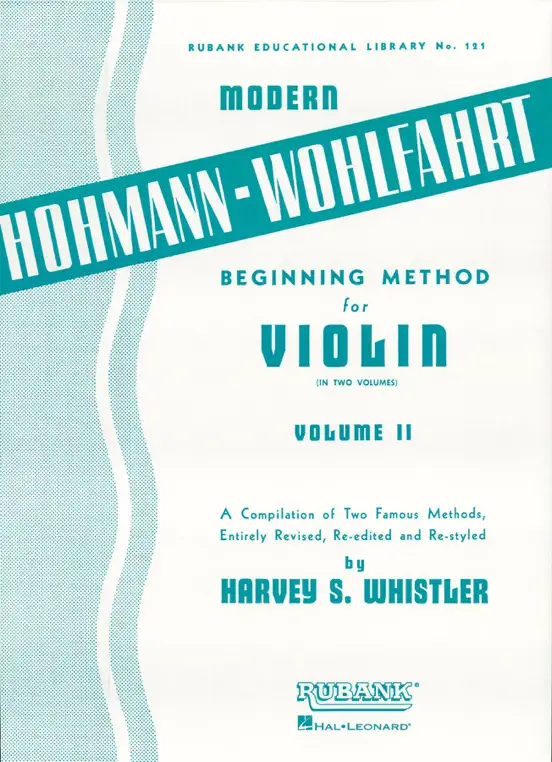 Modern Hohmann-Wohlfahrt Beginning Method for Violin (Music Instruction)