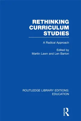 Read: Rethinking Book Curriculum Studies