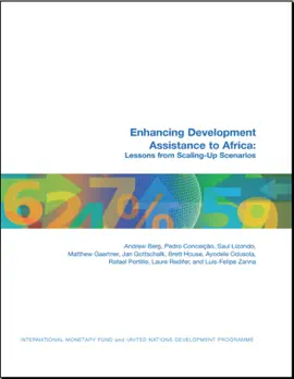 Read: Enhancing Development Assistance to Africa: Lessons from Book Scaling-Up Scenarios