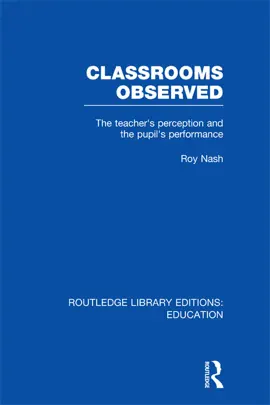 Read: Classrooms Book Observed (RLE Edu L)
