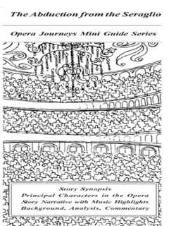 Mozart's The Abduction from the Seraglio by Burton D. Fisher