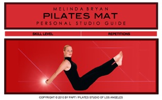 Pilates MAT Personal Studio Guide by Melinda Bryan