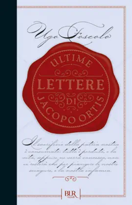 Read: Ultime lettere di Jacopo Ortis Book