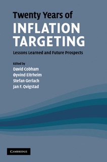 Twenty Years of Inflation Targeting by David Cobham, Øyvind Eitrheim, Stefan Gerlach & Jan F. Qvigstad
