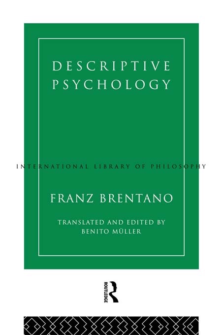 Descriptive Psychology