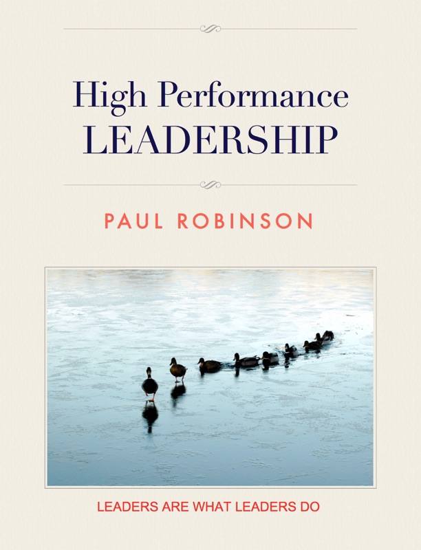 High Performance Leadership