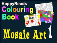 HappyReads Colouring Book – Mosaic Art 1