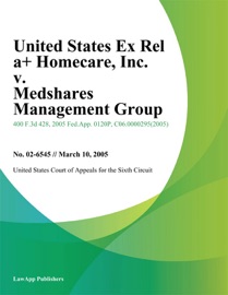United States ex rel A+ Homecare, Inc. v. Medshares Management Group, Inc.