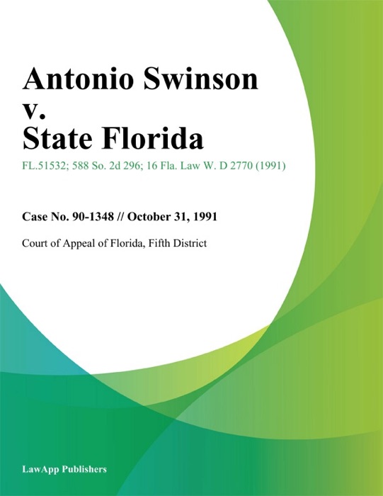 Antonio Swinson v. State Florida