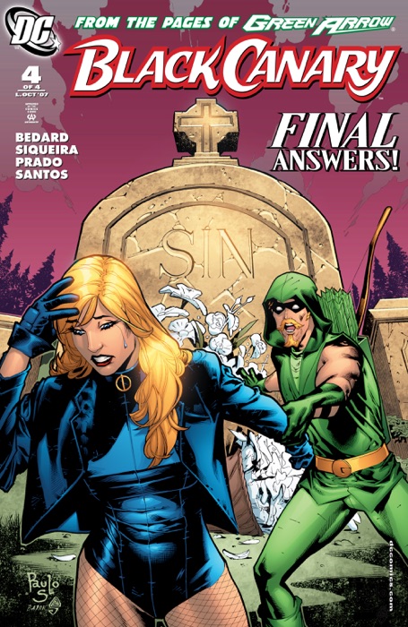 Black Canary (2007-) #4