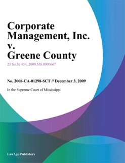 Corporate Management by Supreme Court of Montana