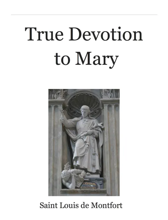 True Devotion to Mary