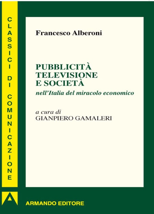 Pubblicità, Televisione E Società
