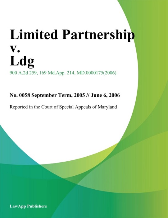 Limited Partnership v. Ldg