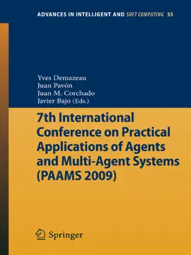 Read: 7th International Conference on Practical Applications of Agents and Multi-Agent Systems Book (PAAMS'09)