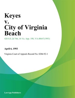 Keyes v. City of Virginia Beach by Virginia Court of Appeals