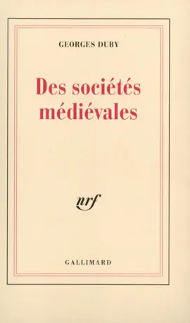 Read: Book Des sociétés médiévales