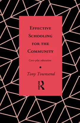 Read: Effective Schooling for the Community Book