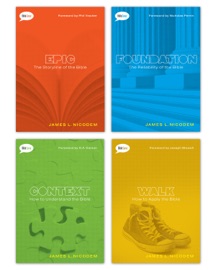 Bible Savvy Set of 4 books - James Nicodem