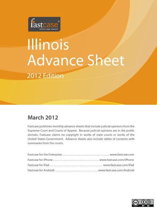 Illinois Advance Sheet March 2012