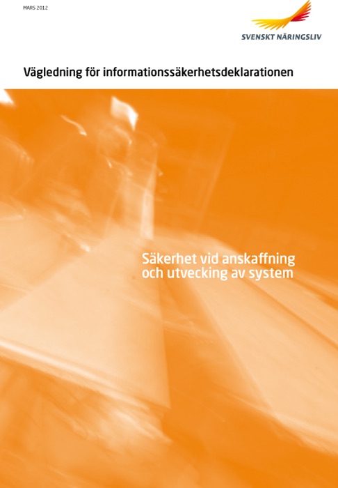 Vägledning för informationssäkerhetsdeklarationen
