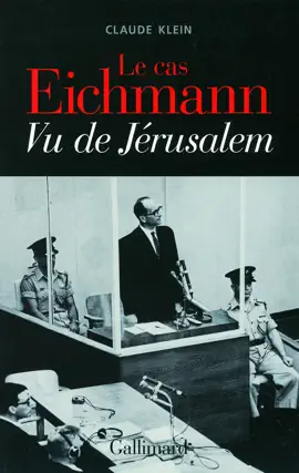Read: Book Le cas Eichmann