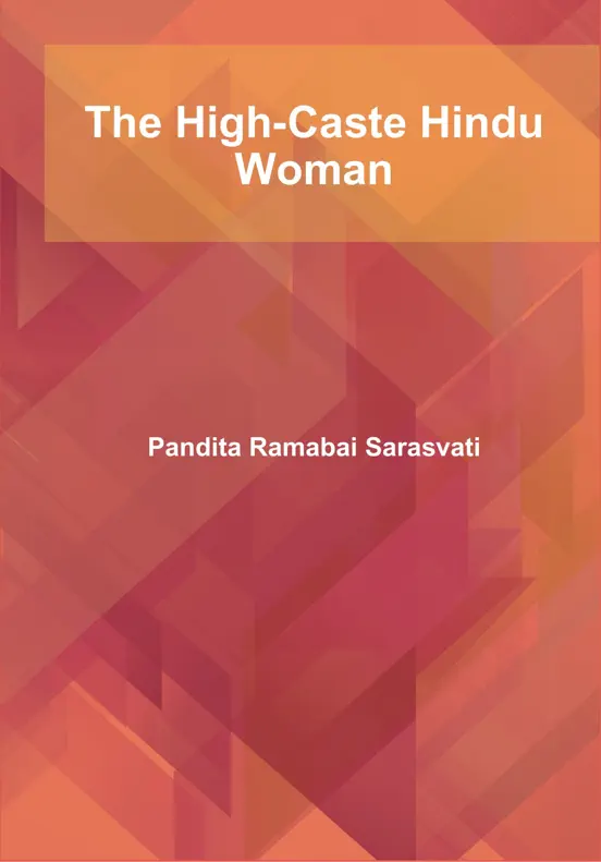 The High-Caste Hindu Woman