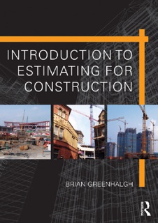 Introduction to Estimating for Construction by Brian Greenhalgh