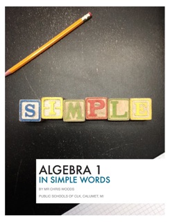 Algebra 1 by Chris Woods