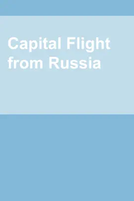 Read: Capital Book Flight from Russia