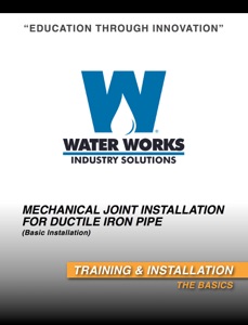 Mechanical Joint Installation for Ductile Iron Pipe