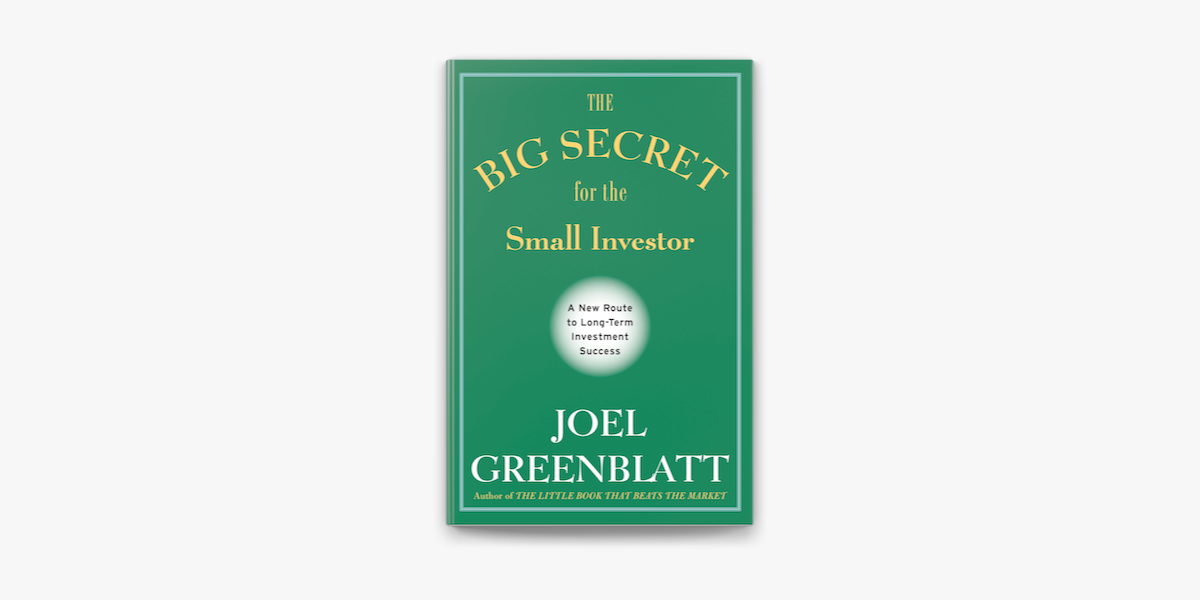El pequeño libro que aún vence al mercado-Joel Greenblatt