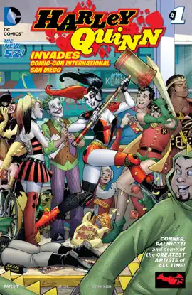 Read: Harley Book Quinn Invades Comic-Con International: San Diego (2014-) #1
