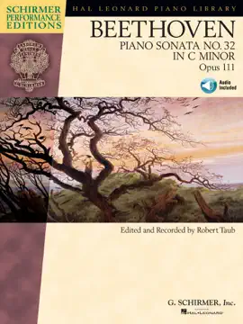 Beethoven: Sonata No. 32 in C Minor, Opus 111 (Songbook)