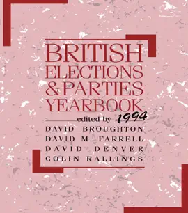 Read: British Elections and Parties Book Yearbook 1994