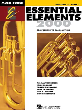 Read: Essential Elements Book 2000 - Book 1 for Baritone T.C. (Textbook)