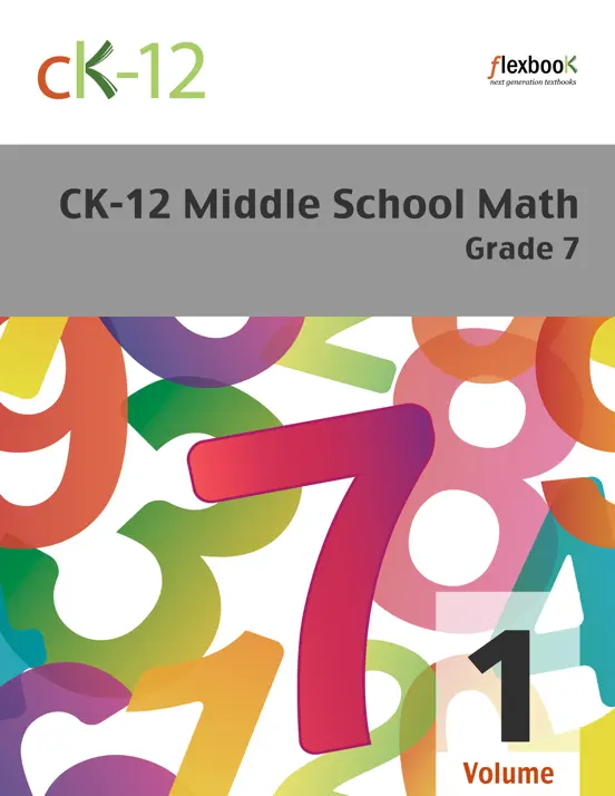 CK-12 Middle School Math - Grade 7, Volume 1 of 2