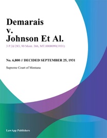Demarais v. Johnson Et Al.