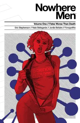Read: Nowhere Men, Vol. 1: Fates Worse Than Book Death