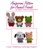 Amigurumi Pattern for Animal Friends - Sayjai Thawornsupacharoen