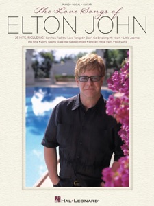 The Love Songs of Elton John Piano/Vocal/Guitar Songbook