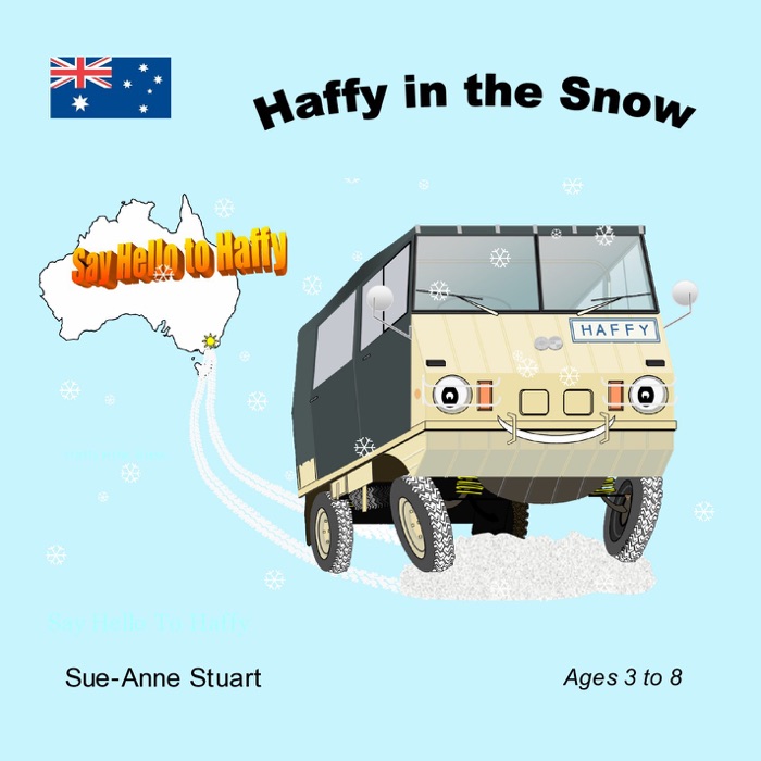 Haffy in the Snow