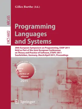 Read: Programming Languages Book and Systems