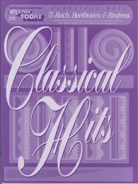 Classical Hits - Bach, Beethoven & Brahms (Songbook)